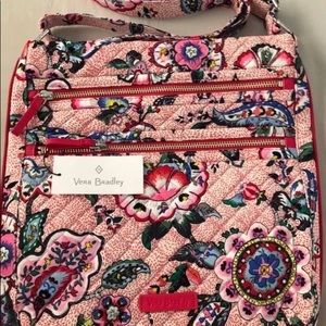 Authentic Vera Bradley Triple Zip Hipster